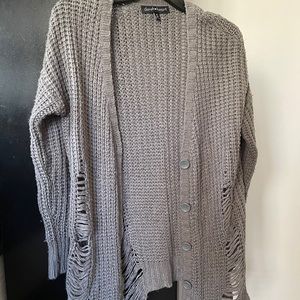 Destroyed cardigan